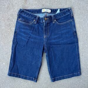 Carhartt slim fit Layton Bermuda Shorts skinny leg jean shorts Size 8